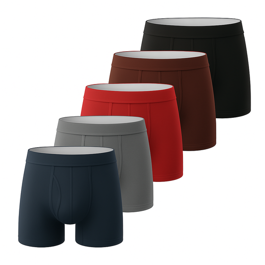 Långa Herrkalsonger 5-Pack Färg Mix