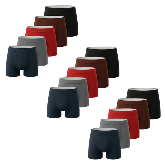 Långa Herrkalsonger 15-Pack Färg Mix